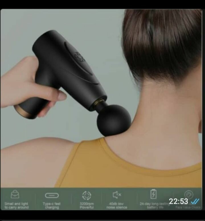 Pistolet de massage électrique performant