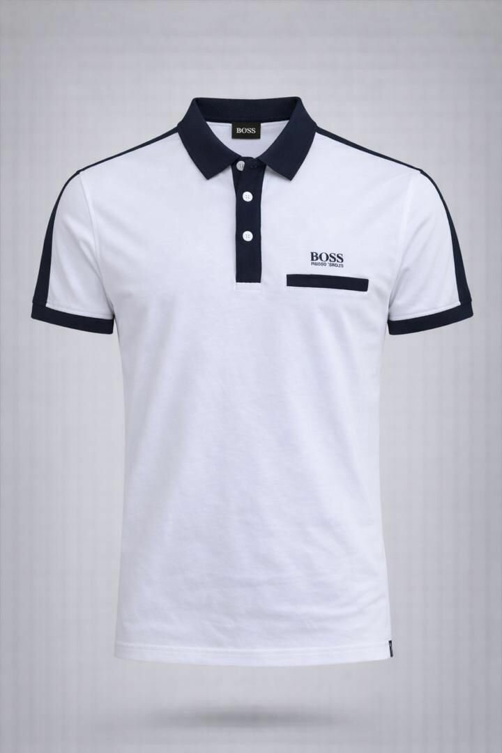 Polo BOSS Homme Blanc
