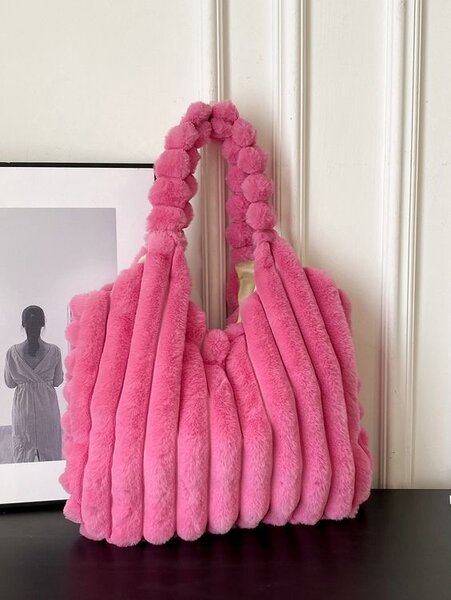 Sac en fourrure peluche douce