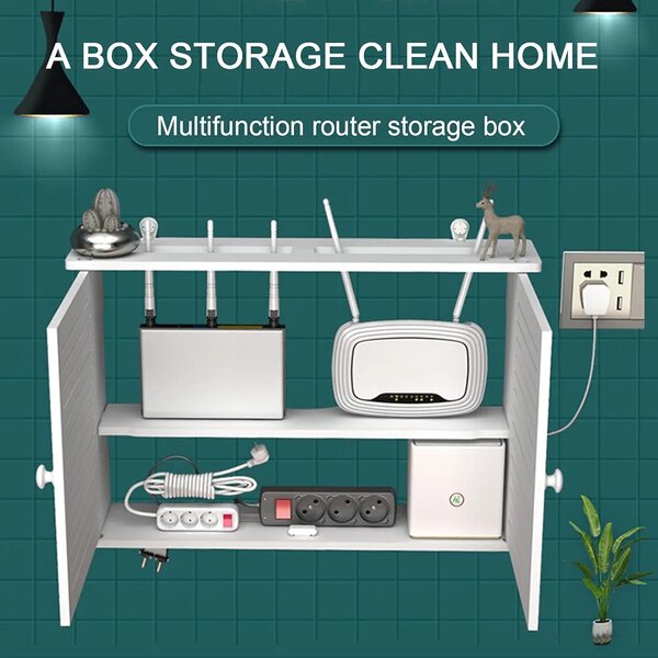 Boîte de rangement pour routeur