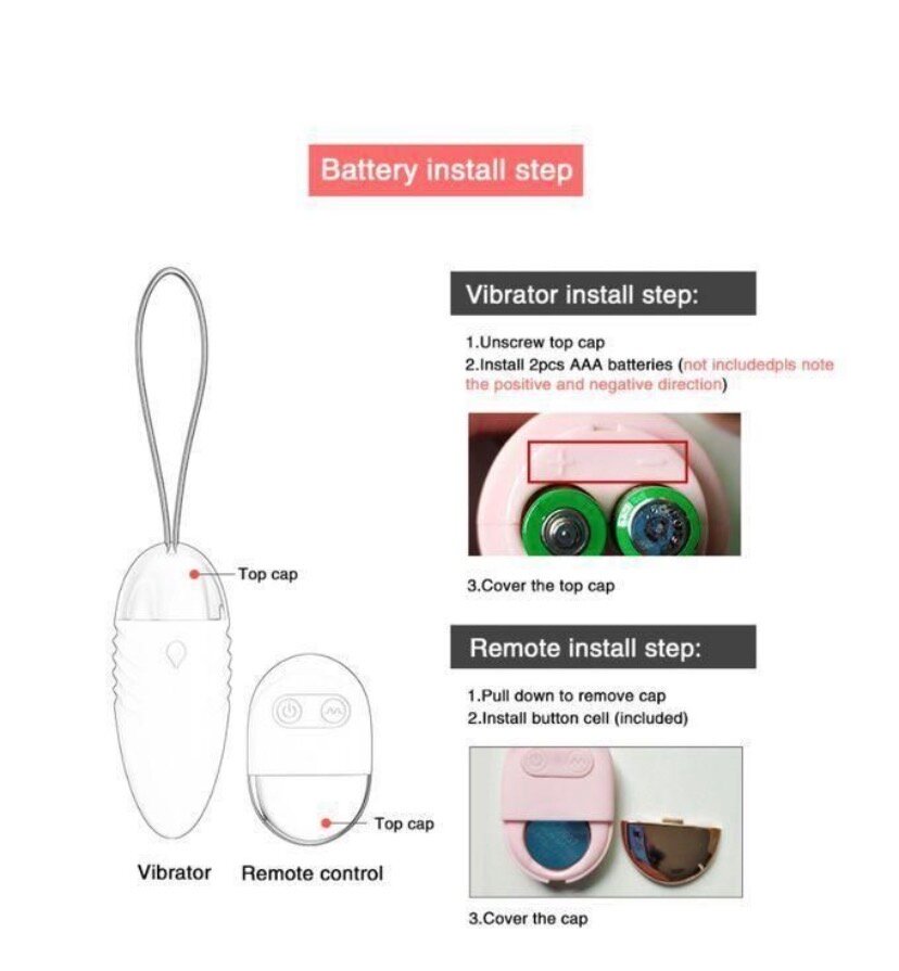 Vibromasseur sans fil 3.5cm