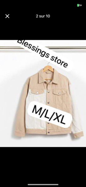 Veste en jean décontractée