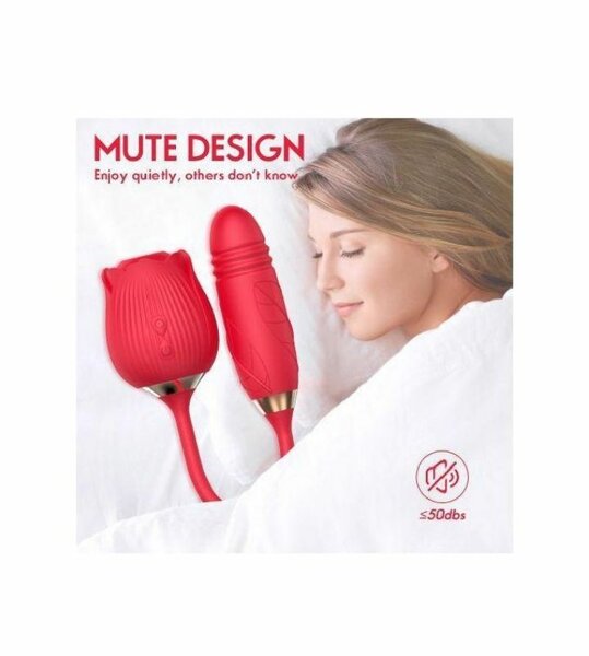 Jouet intime silencieux rose