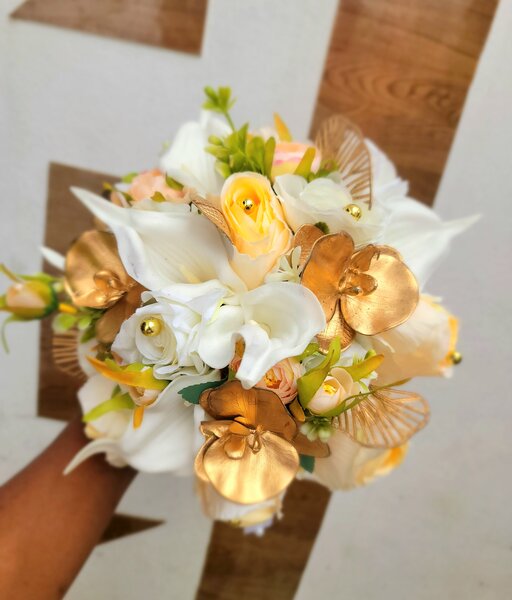 Bouquet de mariage floral élégant