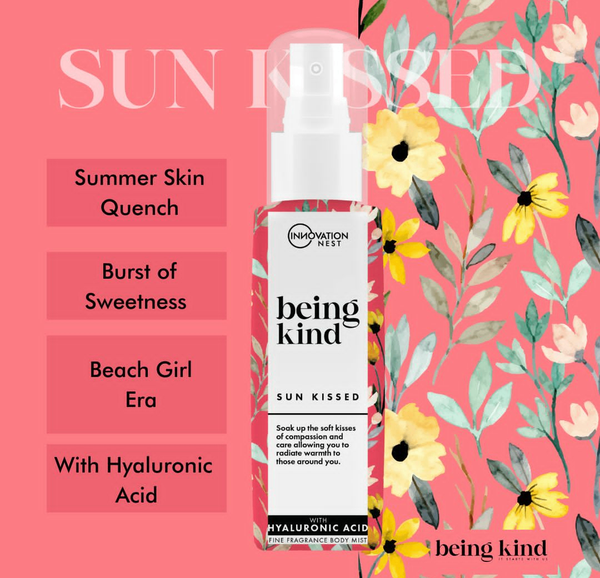 SUN KISSED BODY MIST with HYALURONIC ACID