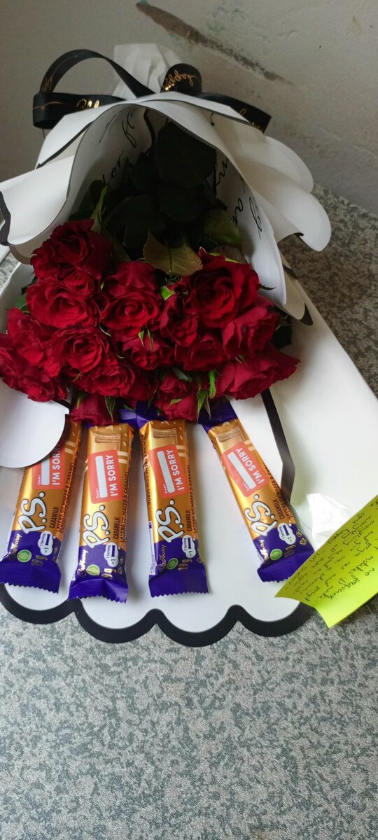 Apology rose bouquet