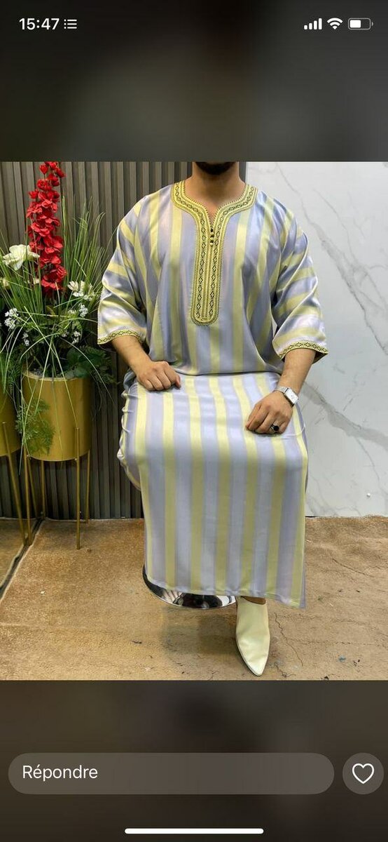 Boubou Homme Élégant