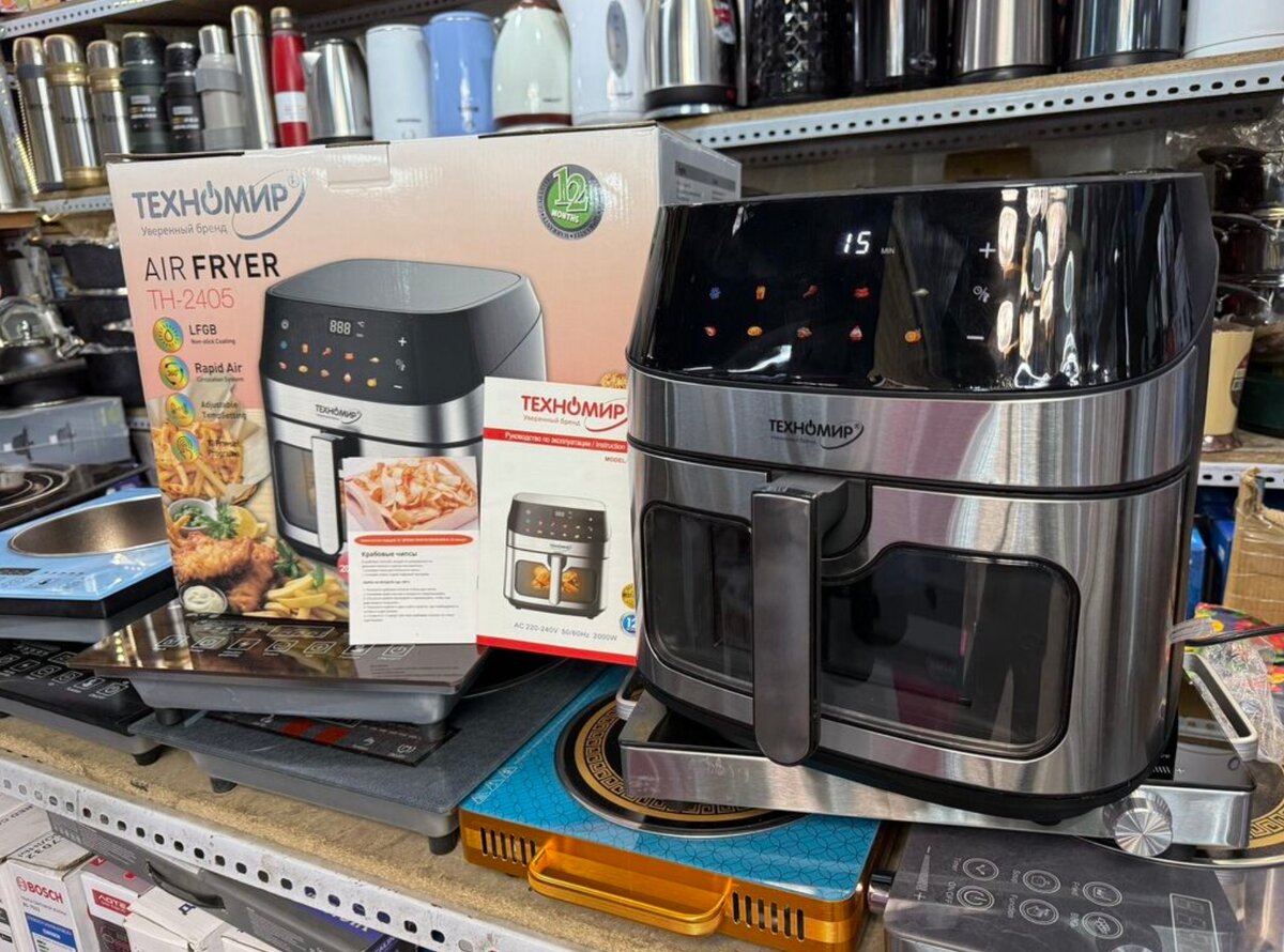 Аэрогриль для приготовления здоровой пищи Бренд Техномир Модель