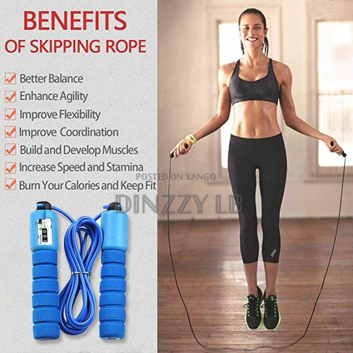 Jumping Rope/Skipping Rope Exercise