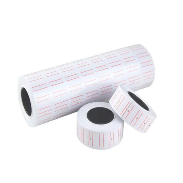Étiquettes adhésives rouleau