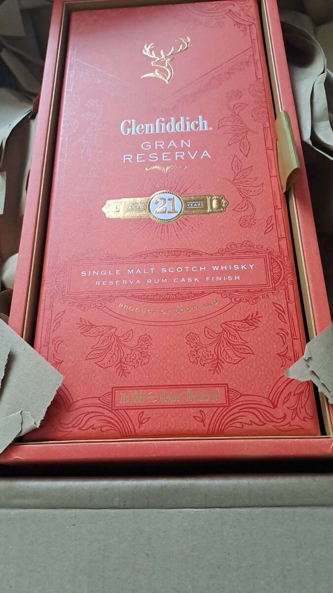 Glenfiddich Gran Reserva 21 Year Old single malt Scotch