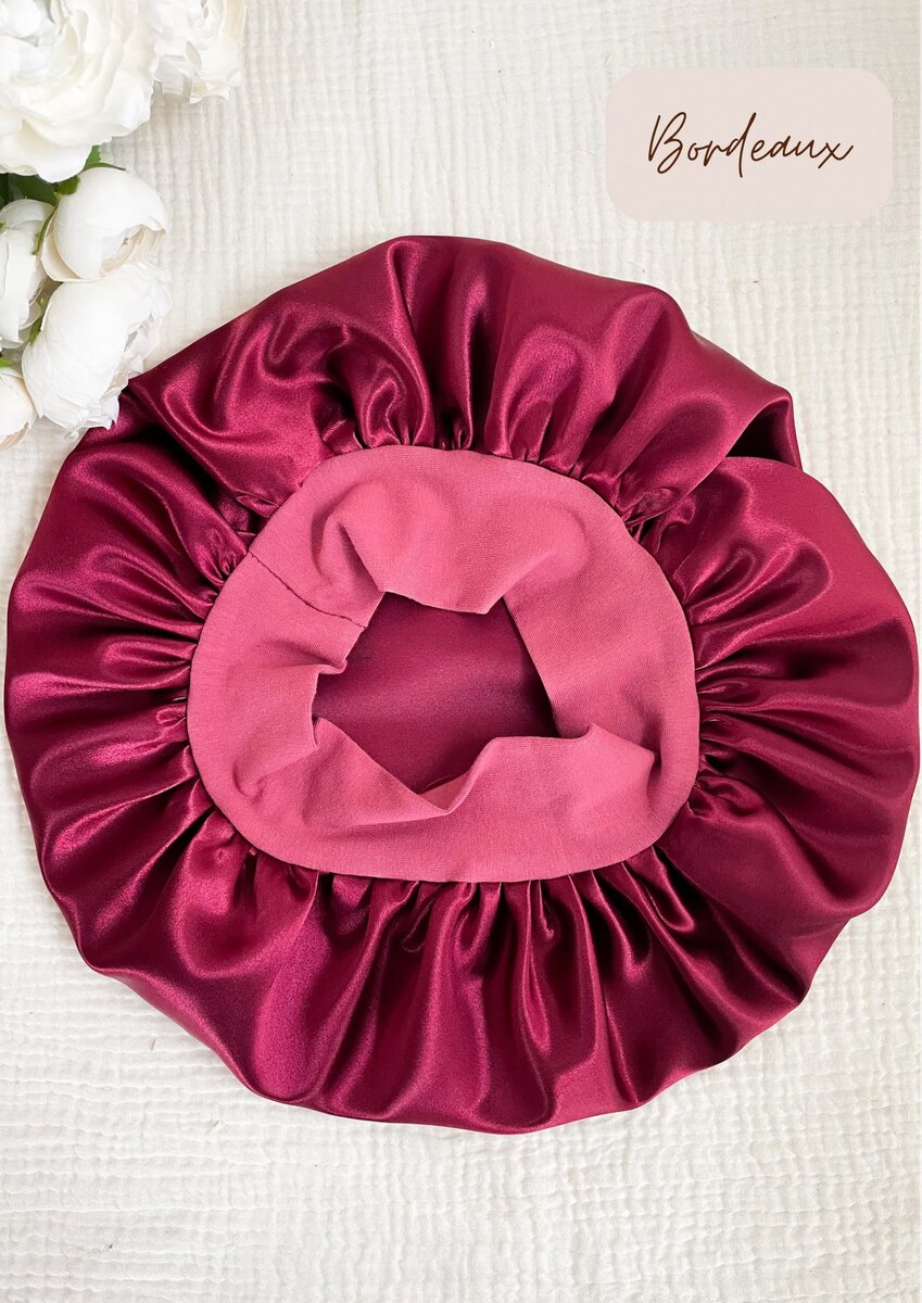 Bonnet de nuit satin