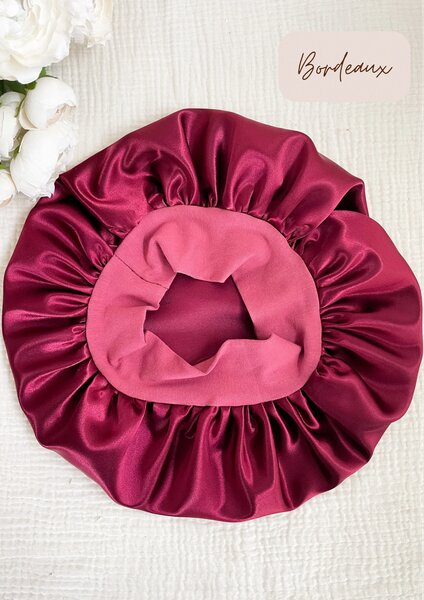 Bonnet de nuit satin