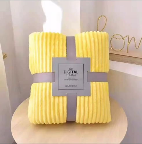 Yellow Bed Blanket