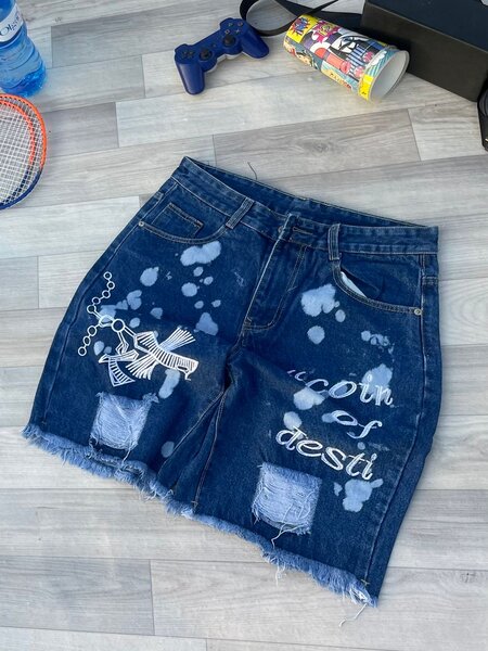 Shorts en denim décontractés