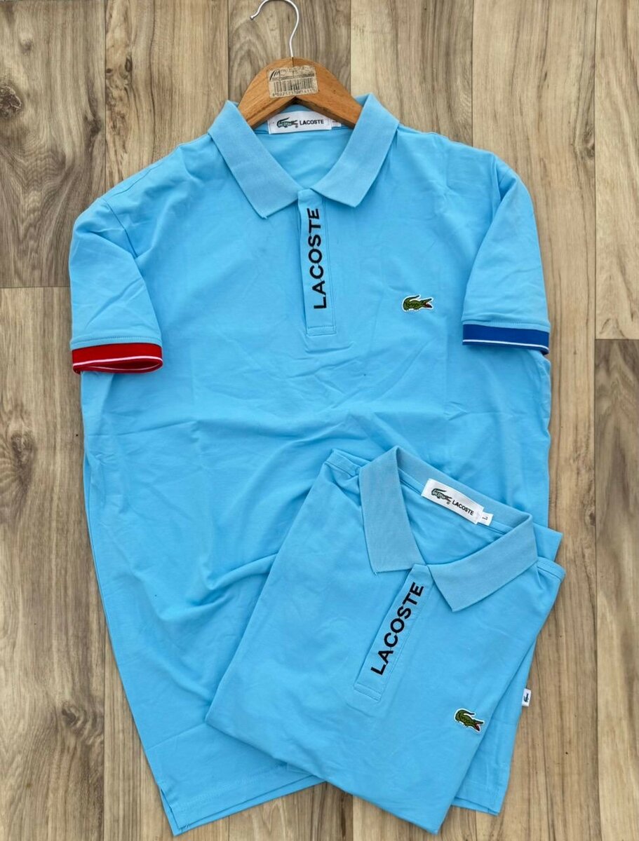 Polo Lacoste Rouge Homme