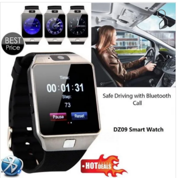Dz09 Smart Watch With Sim Card Slot Mobile Phone Watch