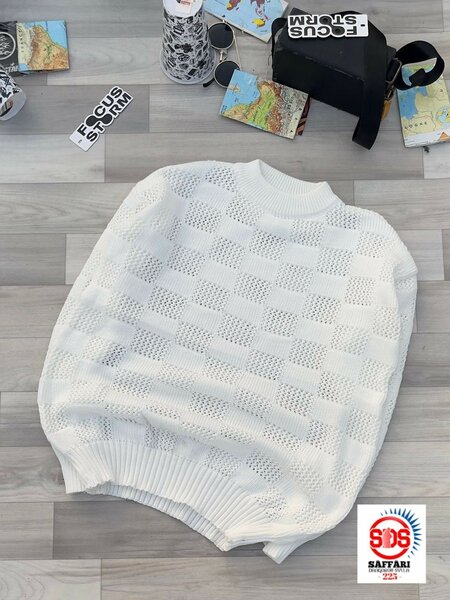 Pull 100% coton