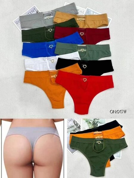 Bel ensemble de culottes pour femmes, multicolore