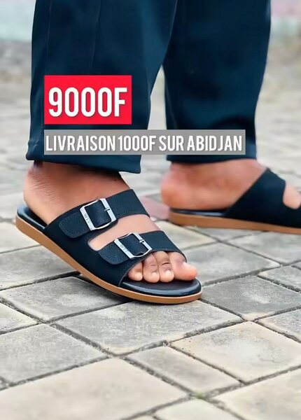 Sandales à Boucles Homme