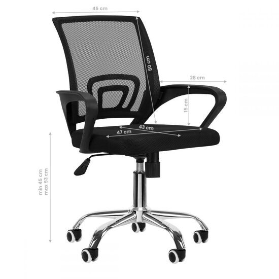 Chaise de bureau ergonomique