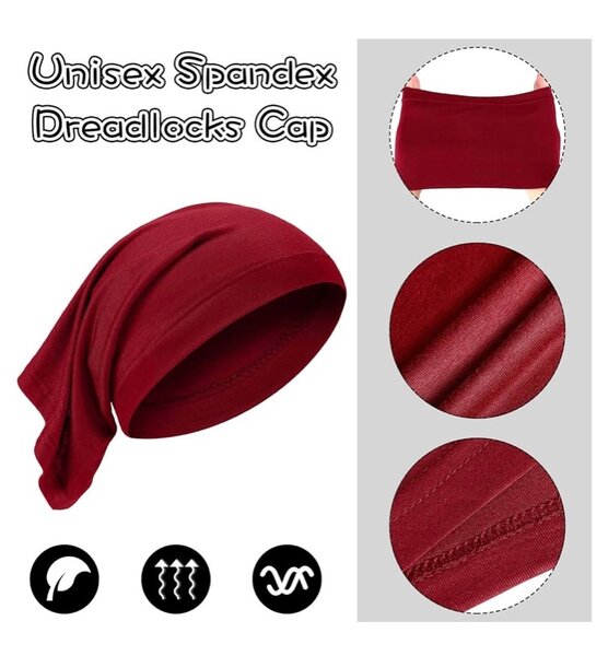 Spandex cap