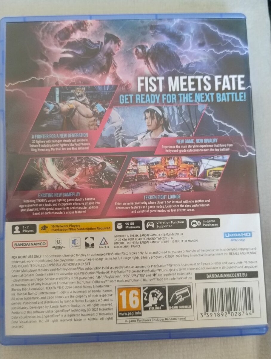 Tekken 8 PS5 Jeu Vidéo