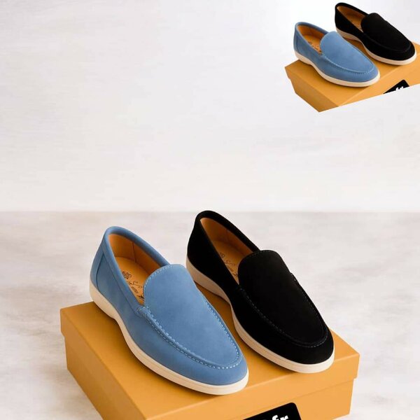 Mocassins en daim élégants