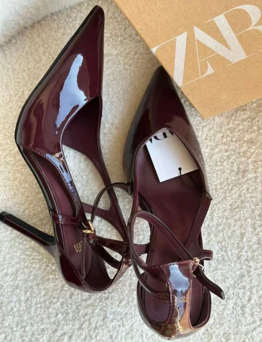 Escarpins vernis Zara élégants