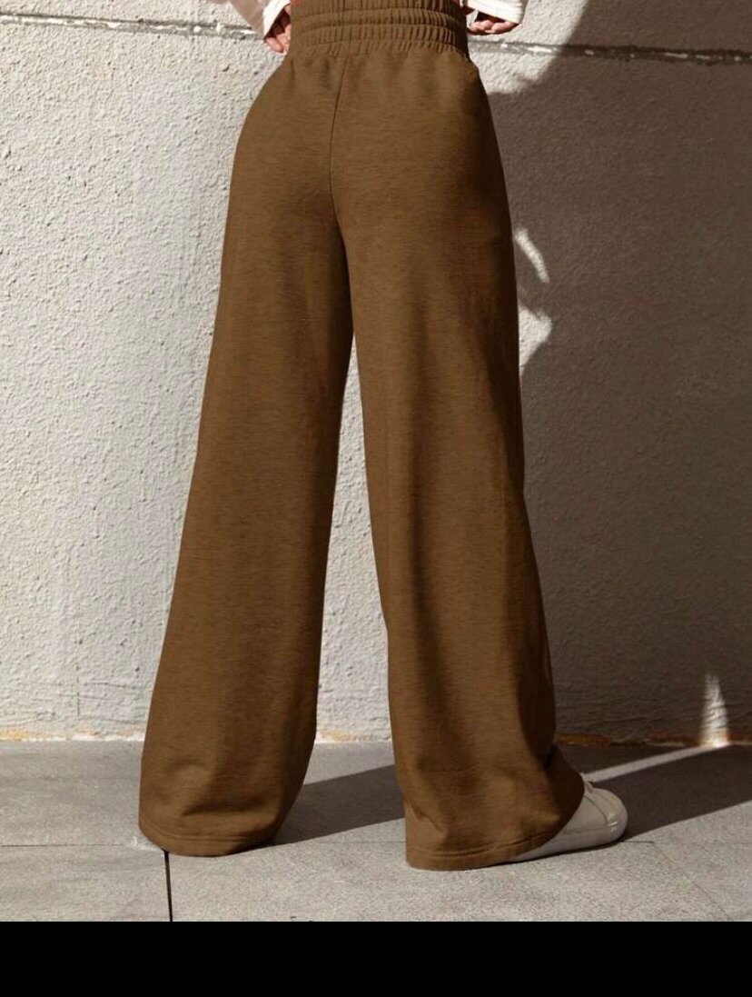 Pantalon large femme élégant