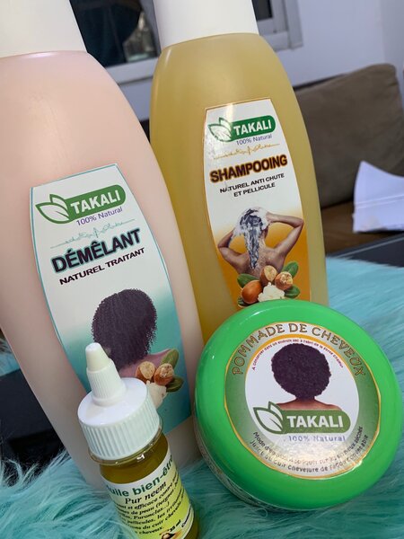 Set soins capillaires naturels Takali