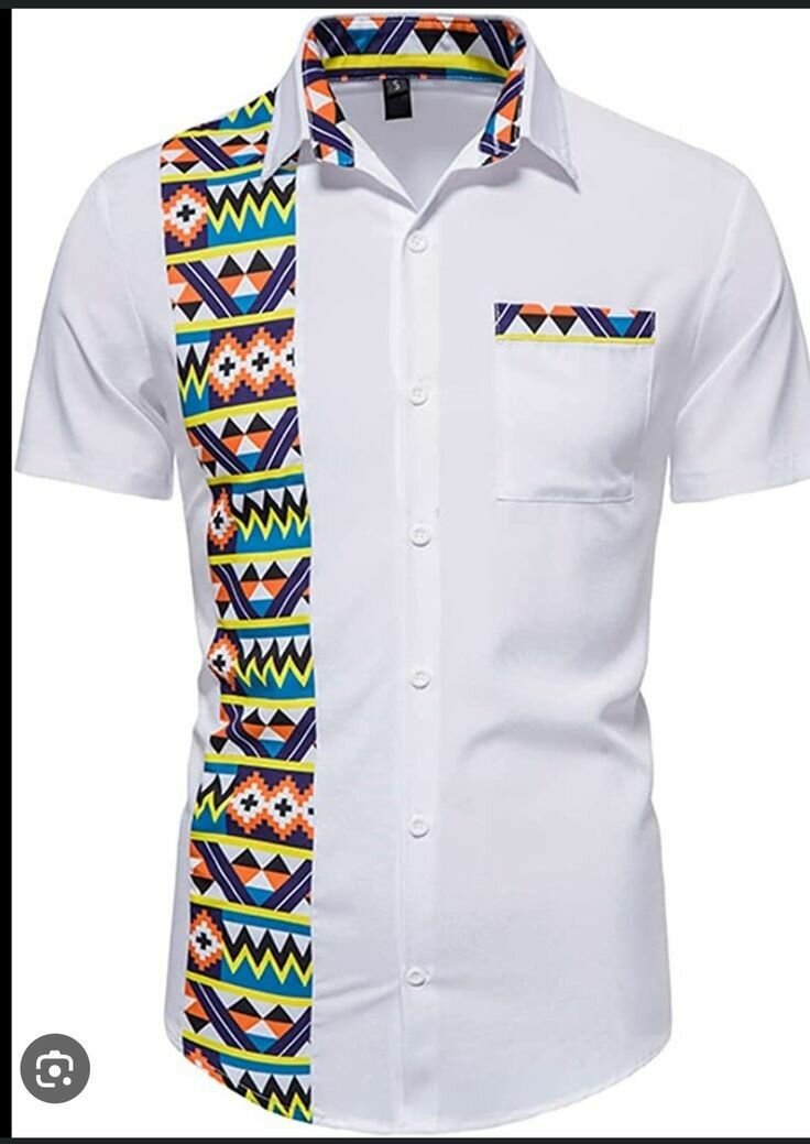 Chemisette À Motifs Africains