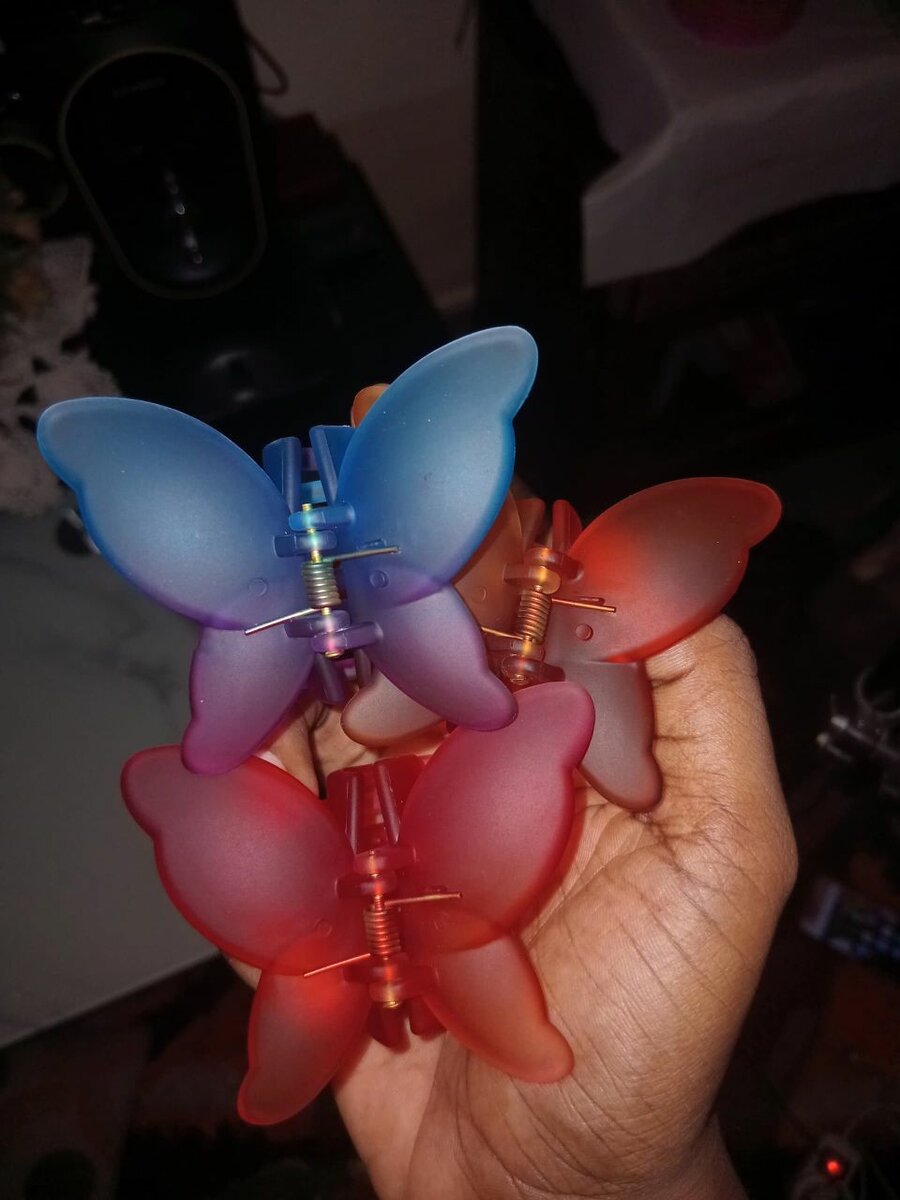 Pince papillon cheveux