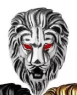  Lion Had Ring Mens & boys silver