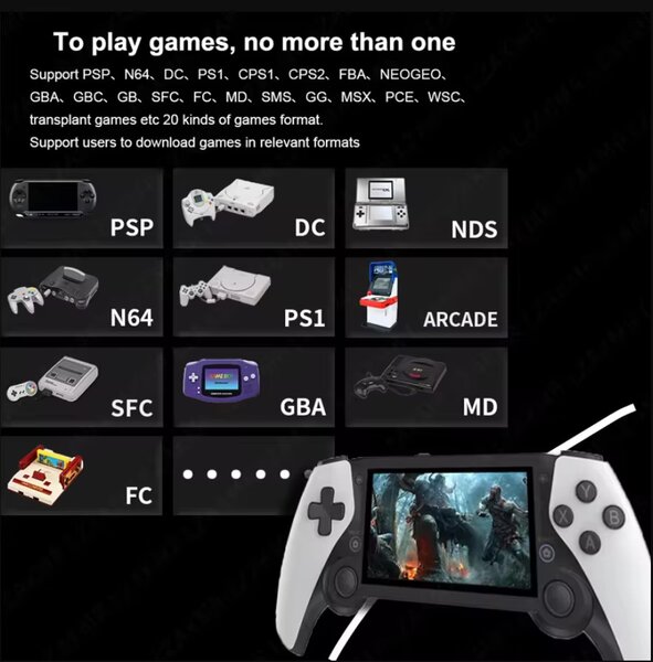 Console portable multi-jeux