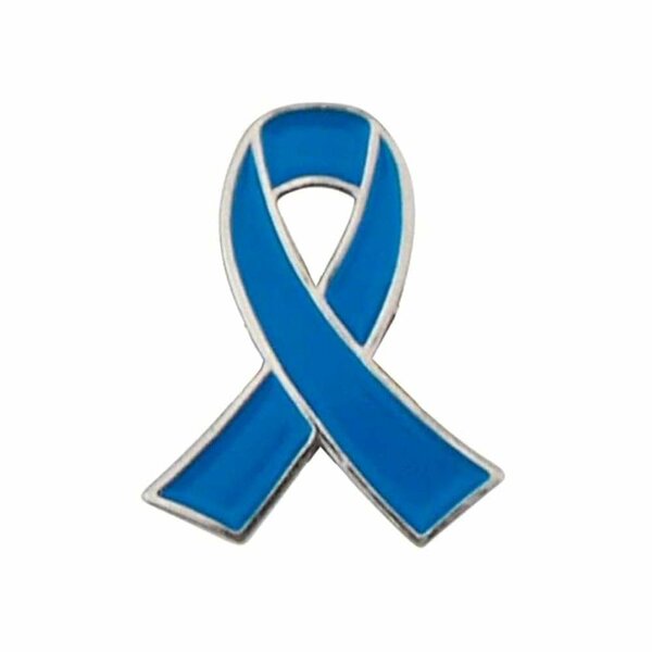 Broche Ruban Bleu Solidaire