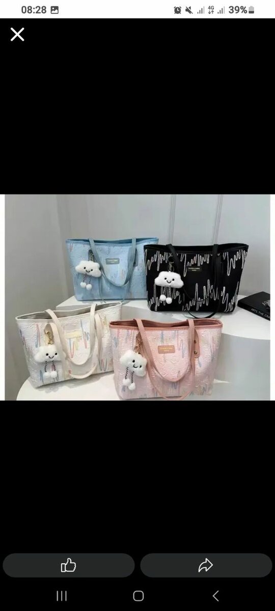 Sac à main femme tendance avec décoration