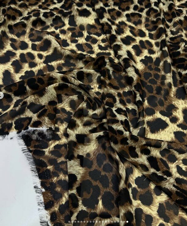 Красивейший креп шифон с принтом