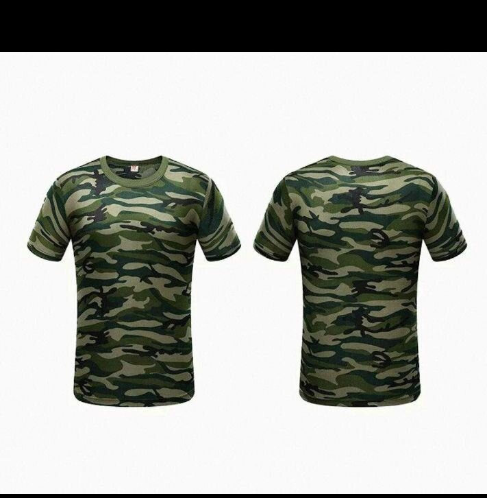 T-Shirt camouflage homme et sac à dos