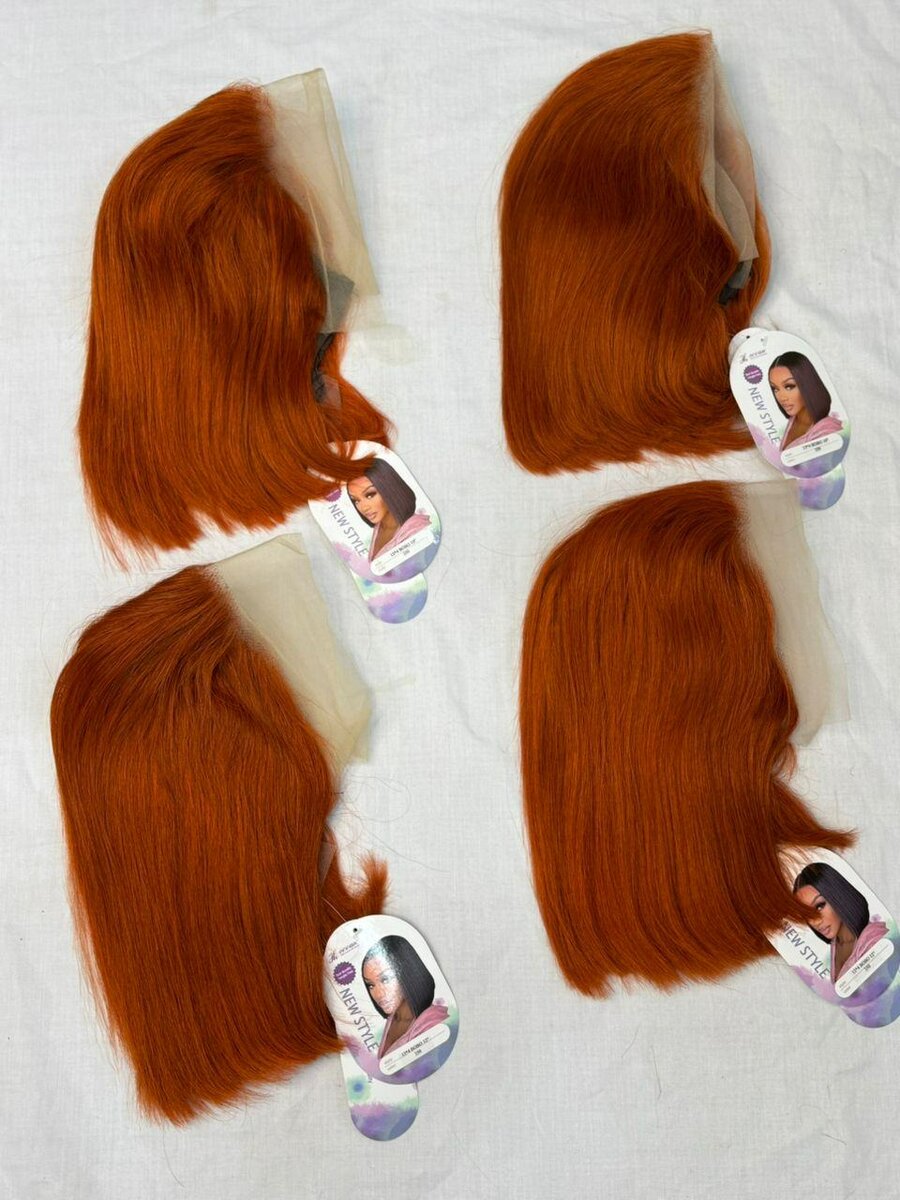 Coupe carré couleur orange