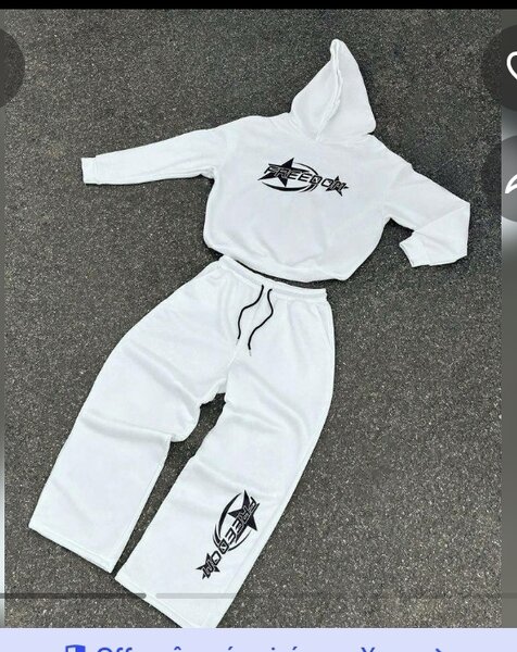 Ensemble Survêtement Blanc