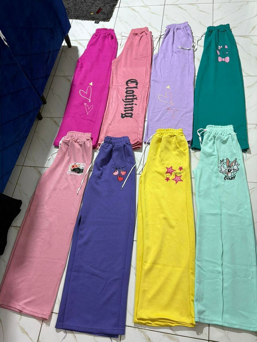 Pantalons de survêtement colorés