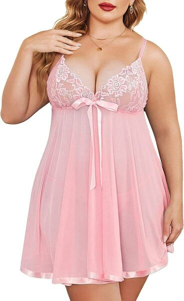 Nuisette sexy grande taille