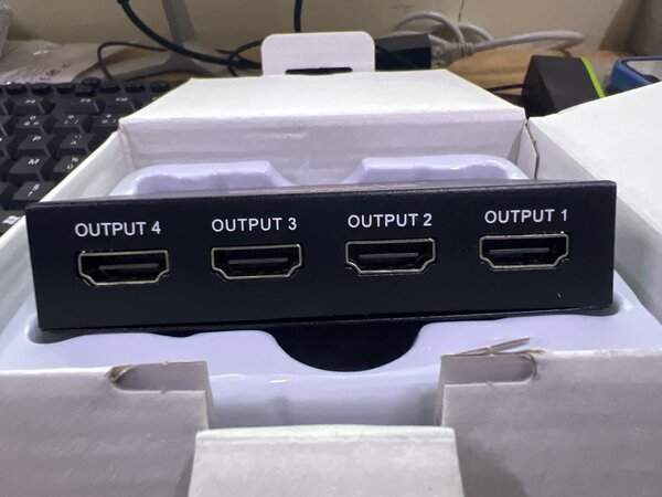 Splitter HDMI 1x4 UHD 4K 3D