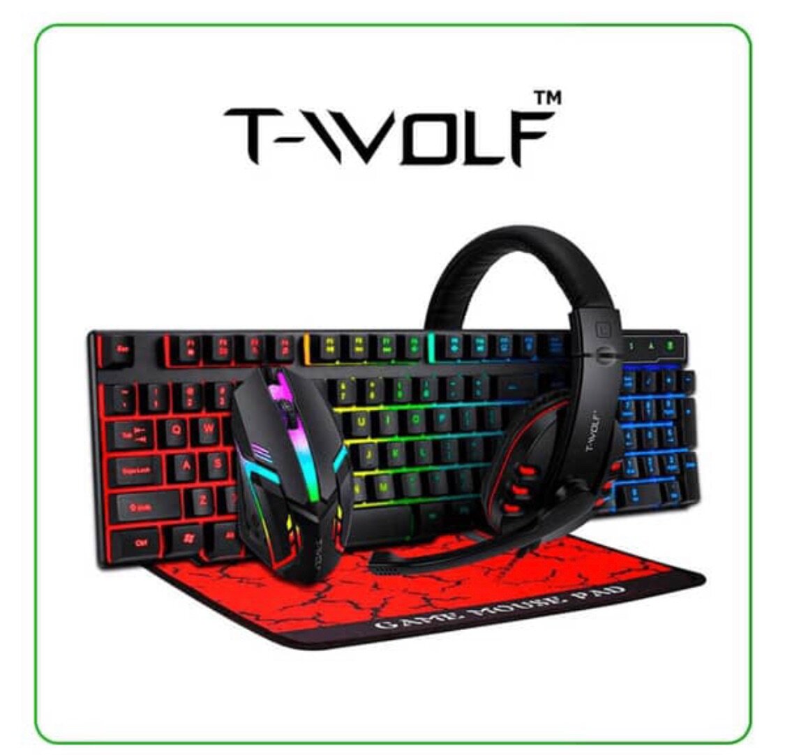 Brand: Generic T-Wolf Gaming Combo TF800 Keyboard/Mouse/Head