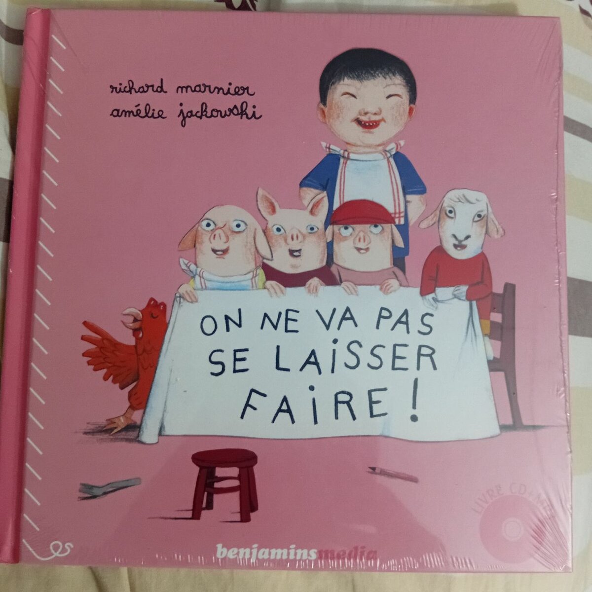 Livre enfant "On ne va pas se laisser faire !"