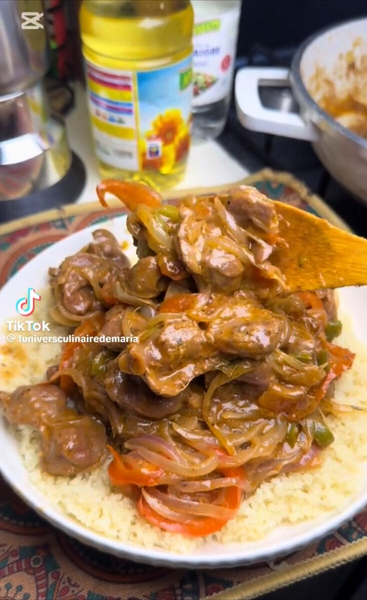 Couscous avec Viande Savoureuse