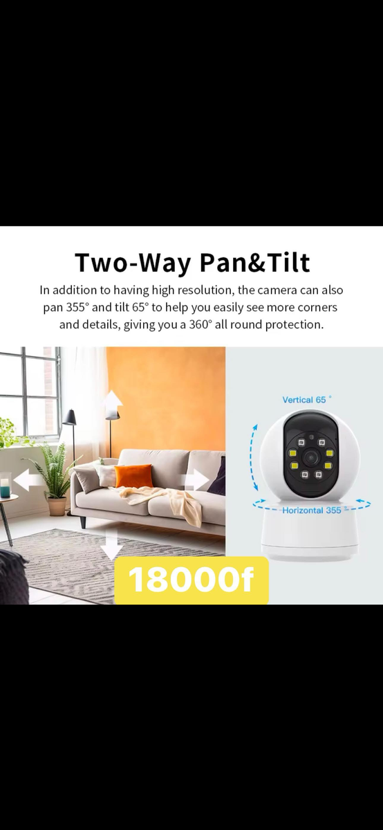 Caméra de Surveillance 360°