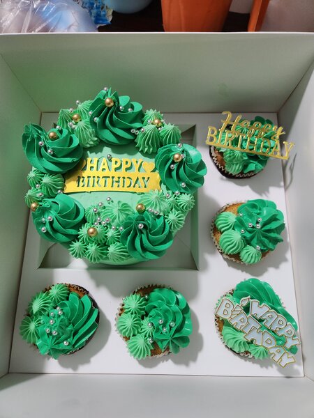 Cupcakes de fête personnalisés