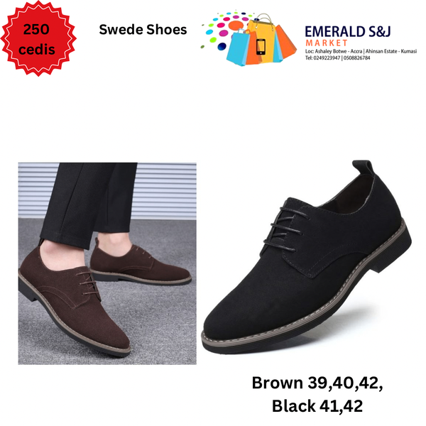 Mens swede shoes